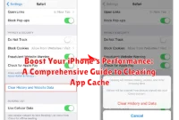 Boost Your iPhone's Performance: A Comprehensive Guide to Clearing App Cache