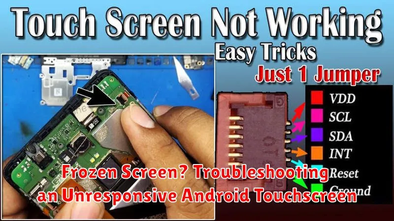 Frozen Screen? Troubleshooting an Unresponsive Android Touchscreen