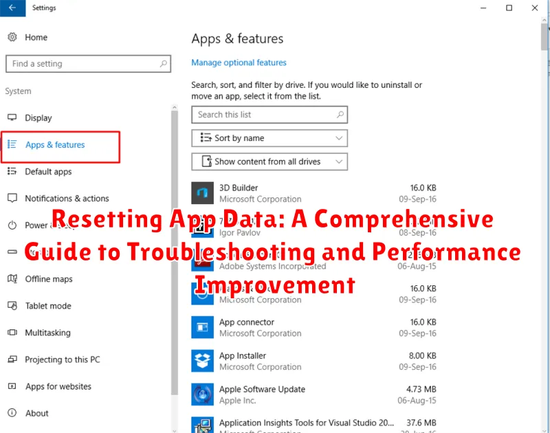 Resetting App Data: A Comprehensive Guide to Troubleshooting and Performance Improvement