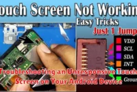 Troubleshooting an Unresponsive Touch Screen on Your Android Device
