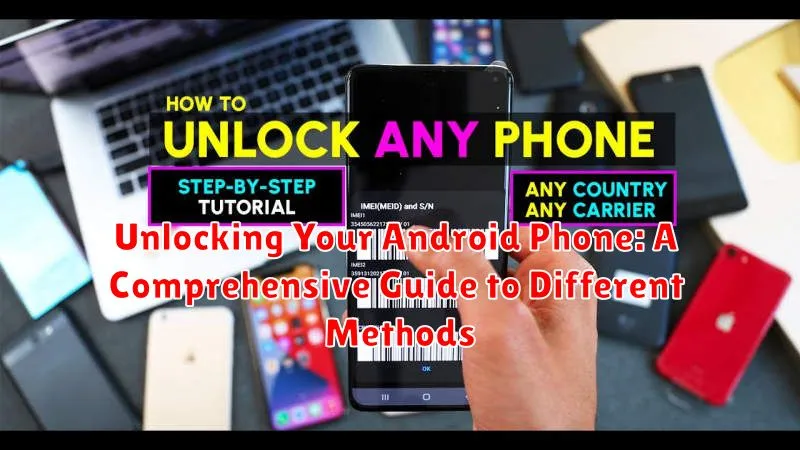 Unlocking Your Android Phone: A Comprehensive Guide to Different Methods